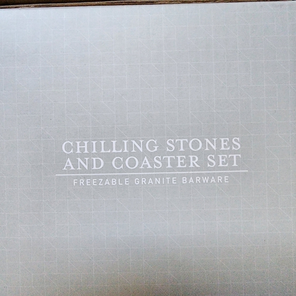 Studio Mercantile Wine Glasses Chilling Stones and Coaster Set - Picture 8 of 8